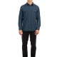 REBASE 242RDS-5000 DENIM BLUE Πουκάμισο Βαμβακερό