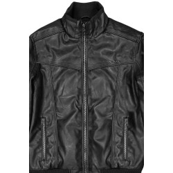 REBASE 252RLJK-2054 BLACK Δερμάτινο Bomber Jacket REBASE 252RLJK-2054 BLACK Δερμάτινο Bomber Jacket