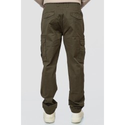 REBASE 252RCCP-4049 DK KHAKI Ανδρικό cargo παντελόνι 