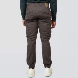 REBASE 252RCCP-4050 ANTHRACITE Cargo παντελόνι με λάστιχο 