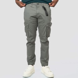 REBASE 252RCCP-4050 SAGE GREEN Cargo παντελόνι με λάστιχο 