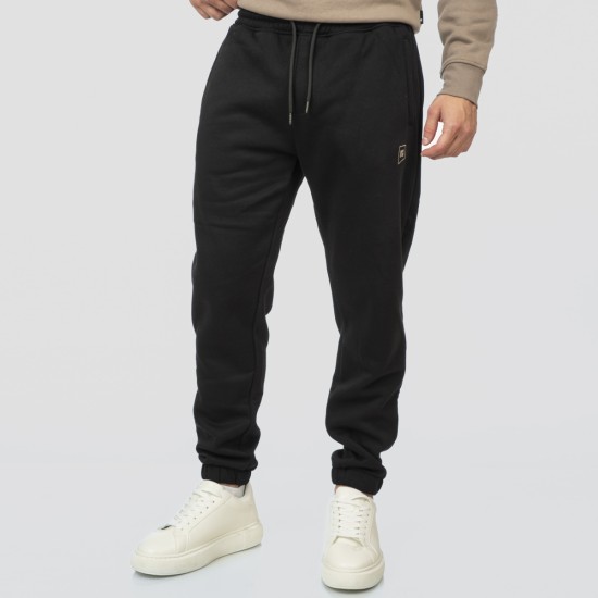 REBASE 252RPAN-6020 BLACK Φόρμα Relaxed Fit