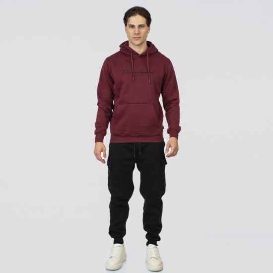 REBASE 252RPAN-6022 BLACK Φόρμα cargo Relaxed Fit