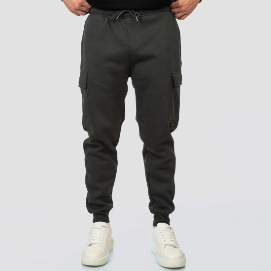 REBASE 252RPAN-6022 ANTHRACITE  Φόρμα cargo Relaxed Fit