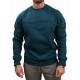 Ανδρικό hoodie REBASE 252RTOP-1053 DEEP TEAL με 3D τύπωμα
