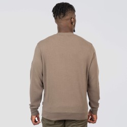REBASE 252RKNIT-1067 DK SMOKE Μπλούζα πικέ