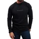 REBASE 252RTS-9062 BLACK Ανδρική μακρυμάνικη μπλούζα