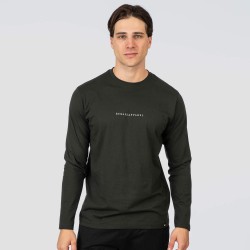 REBASE 252RTS-9062 FOREST GREEN Ανδρική μακρυμάνικη μπλούζα