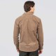 REBASE 252RGS-5097 BEIGE OVERSHIRT Κοτλέ Πουκάμισο 