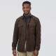 REBASE 252RGS-5097 GREY OVERSHIRT Κοτλέ Πουκάμισο 