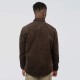 REBASE 252RGS-5097 GREY OVERSHIRT Κοτλέ Πουκάμισο 
