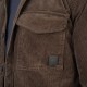 REBASE 252RGS-5097 GREY OVERSHIRT Κοτλέ Πουκάμισο 
