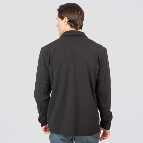 REBASE 252RCP-5108 BLACK OVERSHIRT
