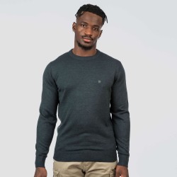 REBASE 252RKNIT-8030 FOREST GREEN Πουλόβερ 