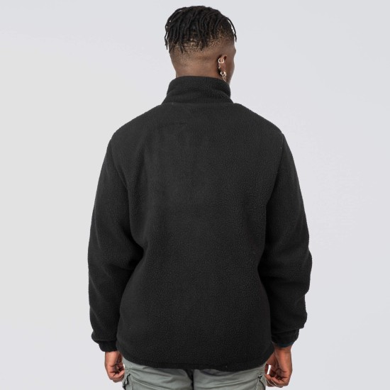 REBASE 252RFT-7010 BLACK ΖΑΚΕΤΑ FLEECE