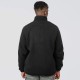 REBASE 252RFT-7010 BLACK ΖΑΚΕΤΑ FLEECE