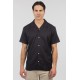 REBASE 251RGS-5080 DK NAVY Shirts with Byron Collar and Short Sleeves 