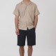 REBASE 251RGS-5080 LT ASH Shirts with Byron Collar and Short Sleeves 