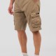 Ανδρική βερμούδα cargo REBASE 251RMSHO-7011 BRASS BEIGE