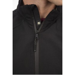 REBASE 251RJK-2032 BLACK Ανδρικό ανοιξιάτικο μπουφάν 