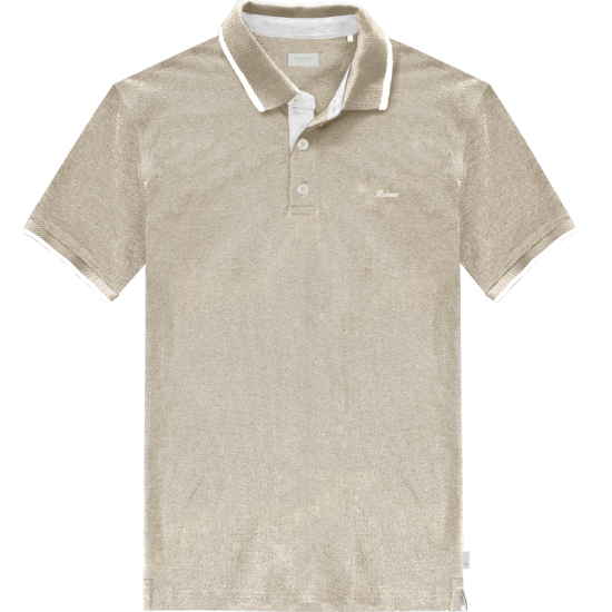 Rebase Ανδρική Μπλούζα Polo 251-RPS-3038 BEIGE MELANGE
