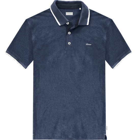 Rebase Ανδρική Μπλούζα Polo 251-RPS-3038 INDIGO MEL