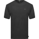 REBASE 251RTS-9014 BLACK T-shirt με διακριτικό λογότυπο
