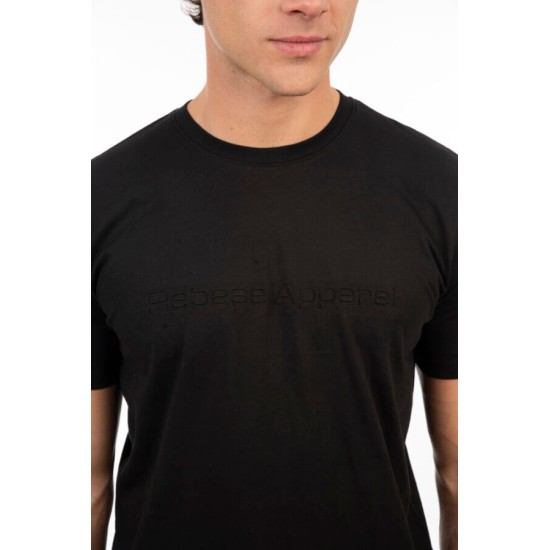 REBASE 251RTS-9018 BLACK T-SHIRT