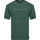 REBASE 251RTS-9019 MOSS GREEN T-shirt με 3D λογότυπο