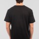 REBASE 251RTS-9037 BLACK T-shirt με λογότυπο
