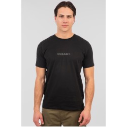 REBASE 251RTS-9039 BLACK T-SHIRT 3D
