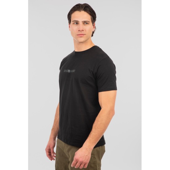 REBASE 251RTS-9039 BLACK T-SHIRT 3D
