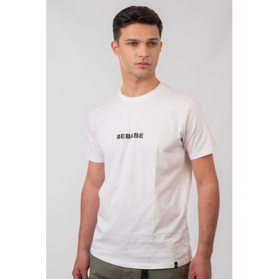 REBASE 251RTS-9039 WHITE T-SHIRT 3D