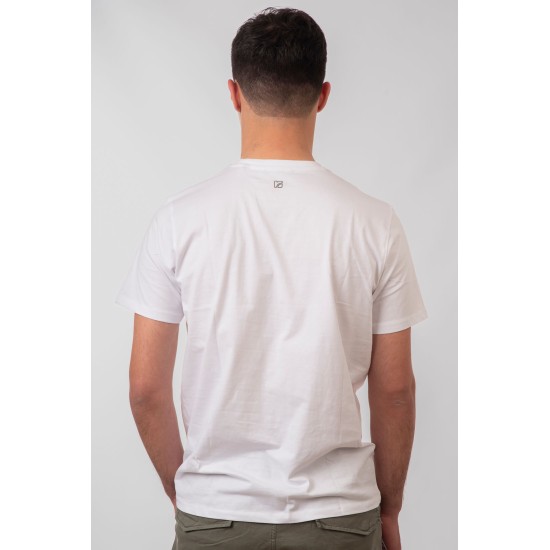 REBASE 251RTS-9039 WHITE T-SHIRT 3D