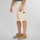 REBASE 261RMSHO-7031 OFF WHITE Cargo βερμούδα με λάστιχο στη μέση REBASE 261RMSHO-7031 OFF WHITE Cargo βερμούδα με λάστιχο στη μέση