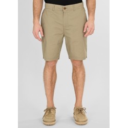 REBASE 261RMSHO-7047 LT MOSS Bερμούδα chino με λάστιχο στη μέση 