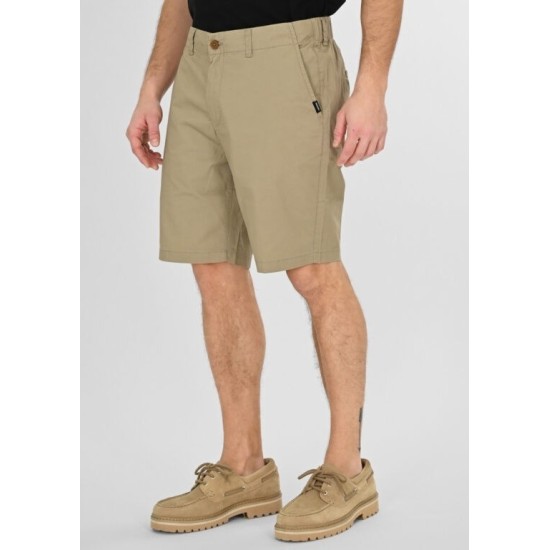 REBASE 261RMSHO-7047 LT MOSS Bερμούδα chino με λάστιχο στη μέση REBASE 261RMSHO-7047 LT MOSS Bερμούδα chino με λάστιχο στη μέση