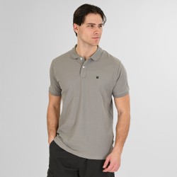 Rebase Ανδρική Μπλούζα Polo 261RPS-3032 LT GREY 