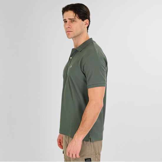 Rebase Ανδρική Μπλούζα Polo 261RPS-3032 AGAVE GREEN 