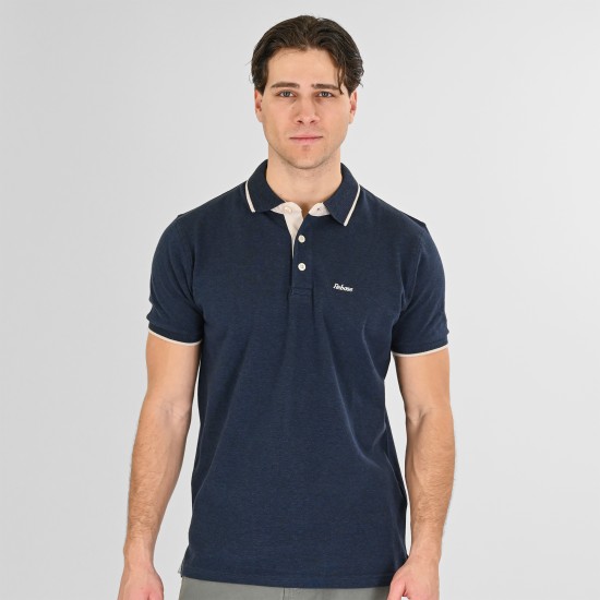 Rebase Ανδρική Μπλούζα Polo 261RPS-3064 INDIGO 
