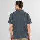 REBASE 261RGS-5180 ANTHRACITE Πουκάμισο με Byron γιακά (Waffle Fabric)