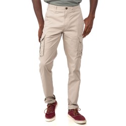 Ανδρικό παντελόνι cargo REBASE 241-RCCP-402 LT-GREY 