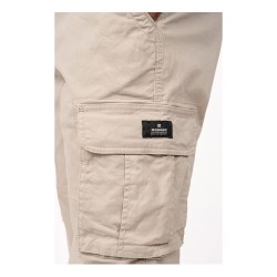Ανδρικό παντελόνι cargo REBASE 241-RCCP-402 LT-GREY 