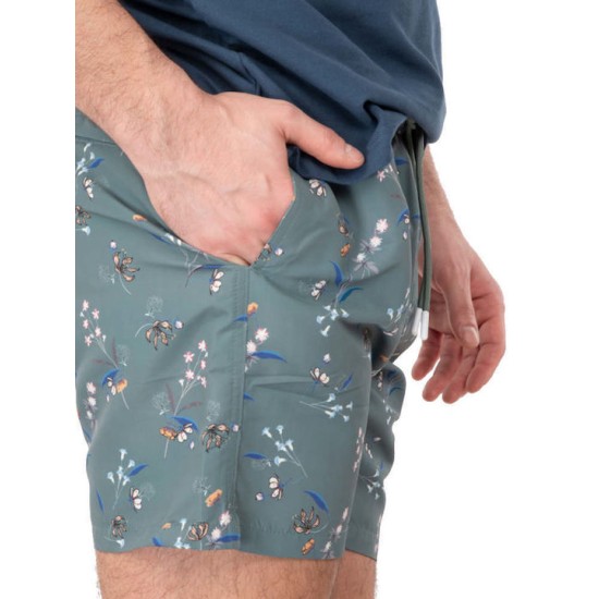 Ανδρικο κοντό μαγίο REBASE 241-RMTS-805 AGAVE GREEN 