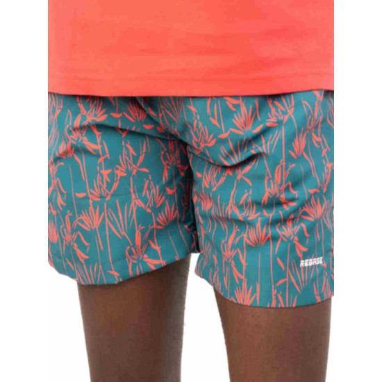 Ανδρικο κοντό μαγίο REBASE 241-RMTS-803 EMERALD