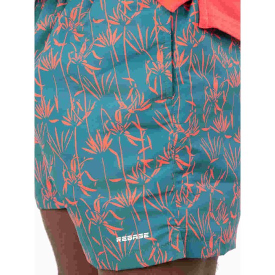 Ανδρικο κοντό μαγίο REBASE 241-RMTS-803 EMERALD