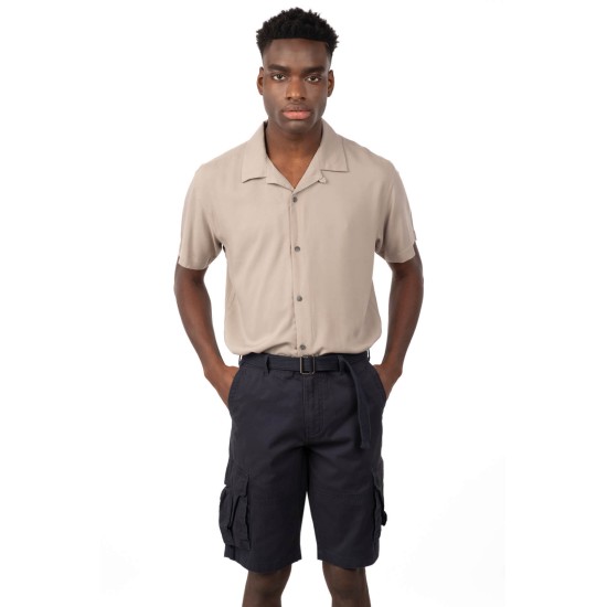 Ανδρική βερμούδα cargo REBASE 251RMSHO-7011 NAVY