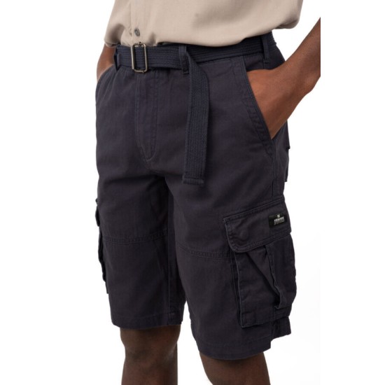 Ανδρική βερμούδα cargo REBASE 251RMSHO-7011 NAVY