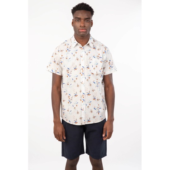 Λινή  Βερμούδα REBASE 241-RMSHO-713 NAVY