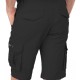 Ανδρική βερμούδα cargo REBASE 241-RMSHO-707 BLACK